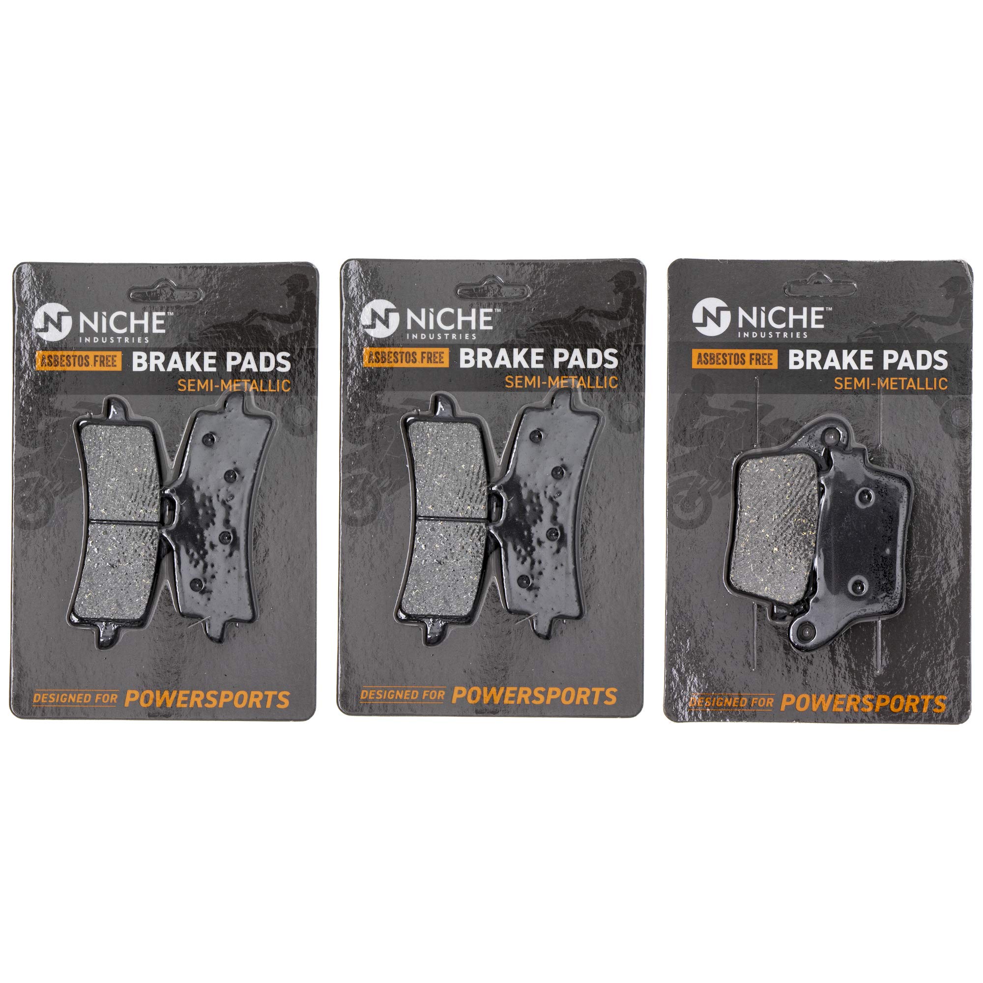 Amazon.com: NICHE Brake Pad Set for Suzuki GSXR600 GSXR750